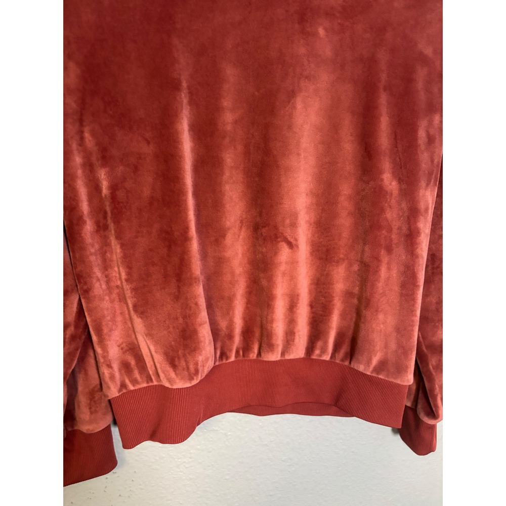 Summersalt The‎ Plush Velour Relaxed Crew Sweatshirt Rosewood Size XS - Picture 5 of 9
